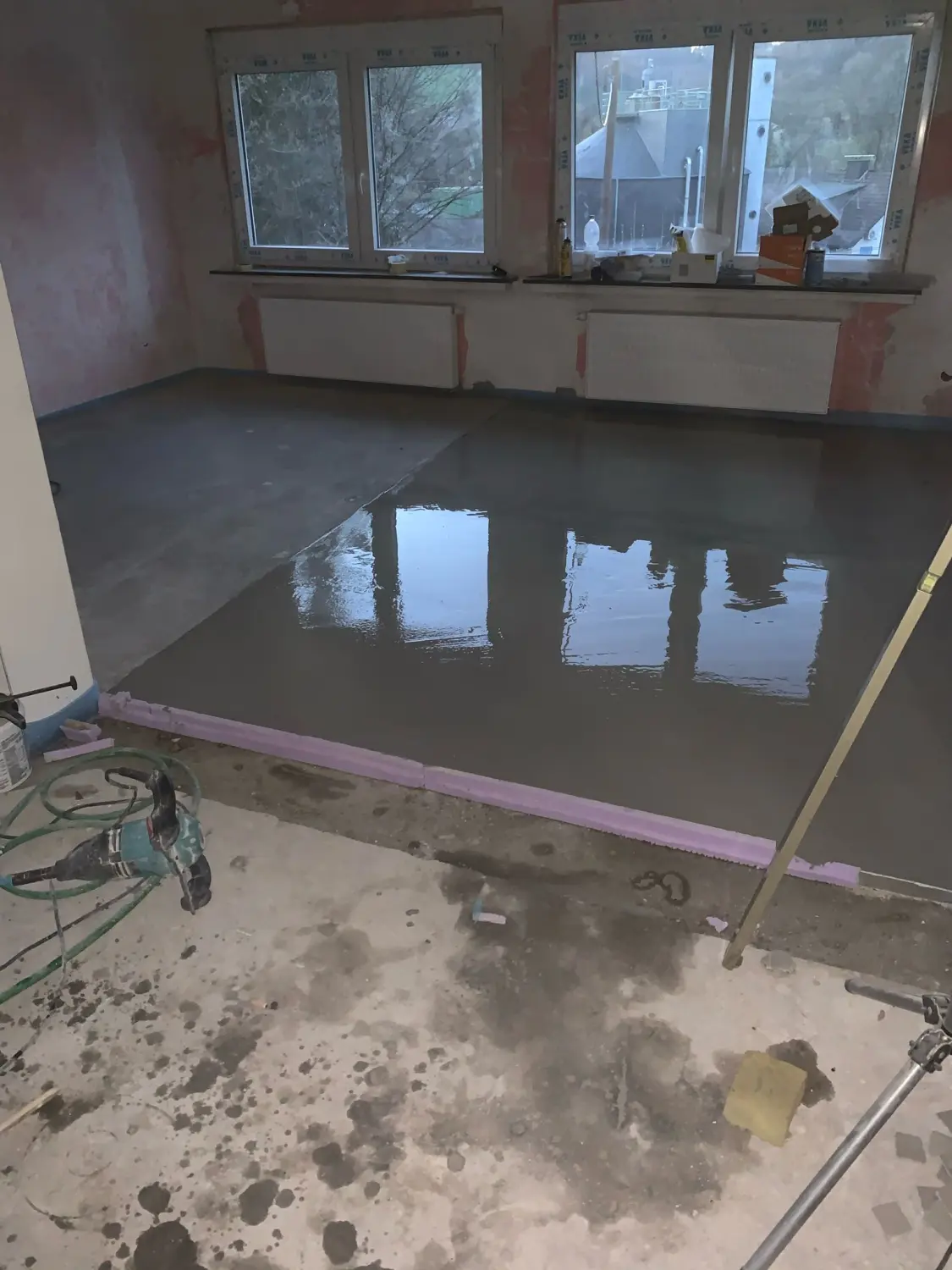 Bodennivellierung von Trofin Hausmeisterdienste 